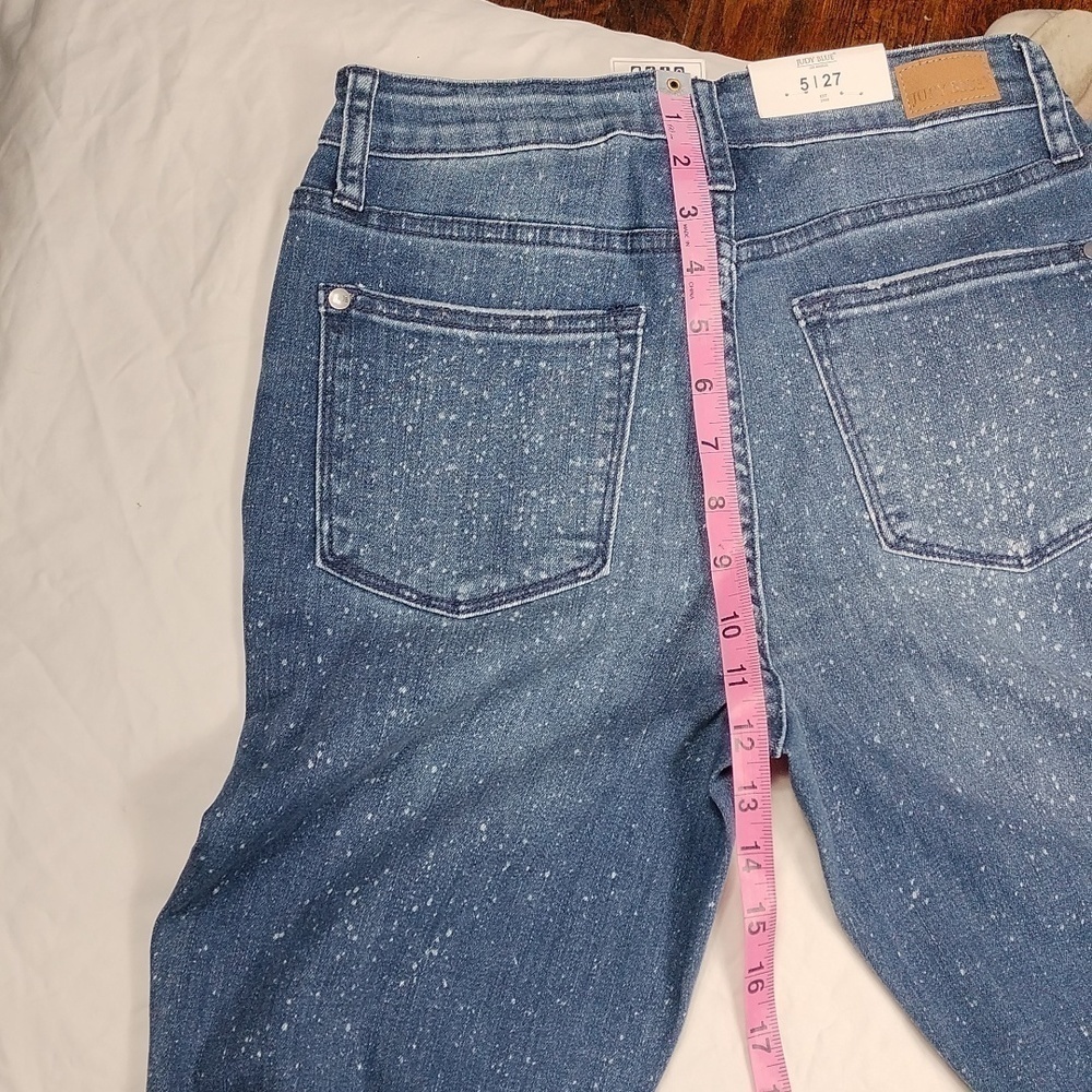 NWT Judy Blue women's mid  waist relaxed fit jeans size 5/27 - Picture 11 of 13